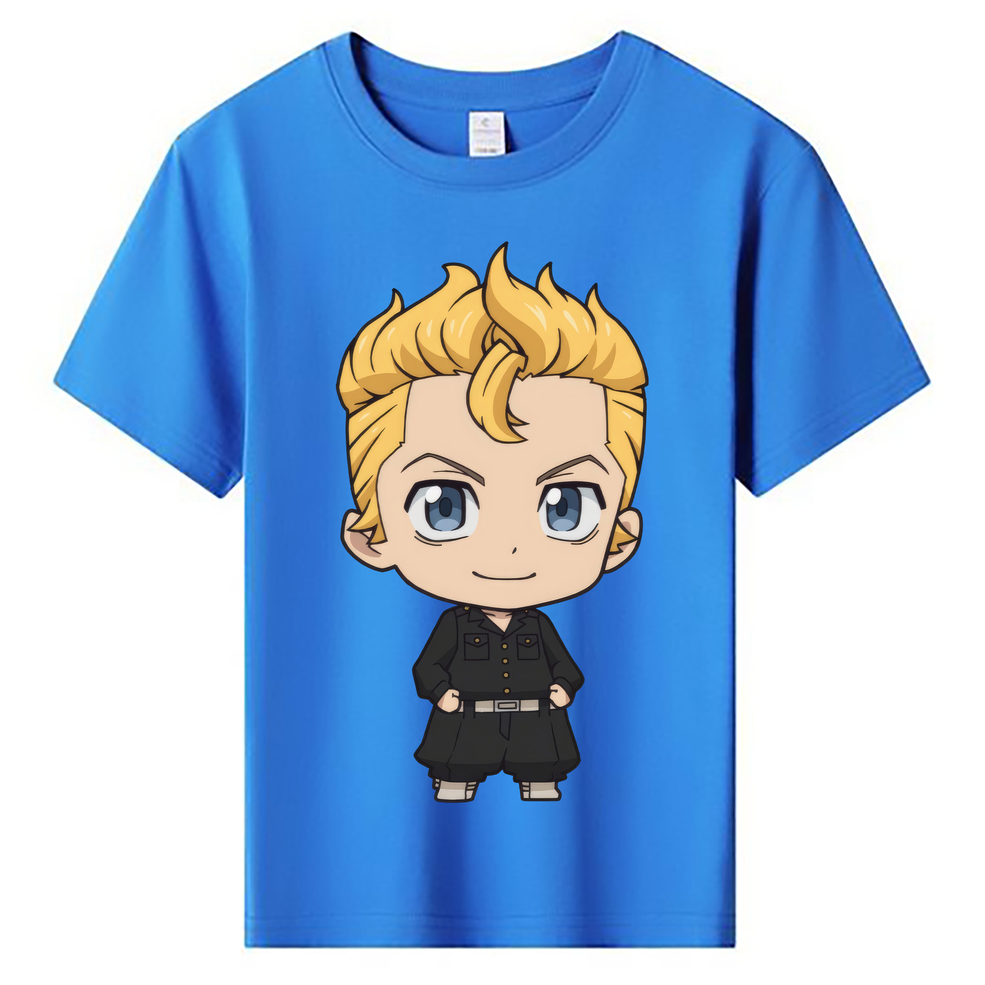 （画像用） 東京リベンジャーズ Tokyo Revengers 綿100％キッズTシャツ（フロントプリント）